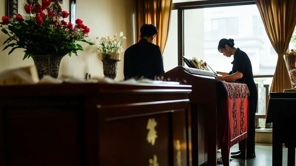 Chinese Mortuary in Fullerton, CA